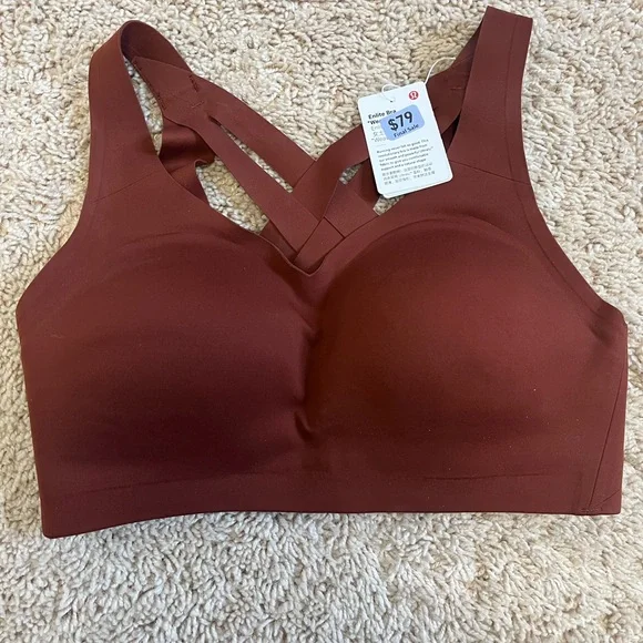 Lululemon Enlite Bra Weave 32D Date Brown - Picture 3 of 7